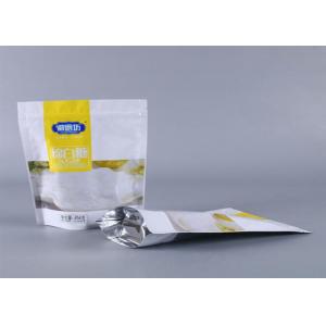Stand Up Kraft Zipper Lock Bags With Clear Window For Dry Fruit Packing Custom Printing