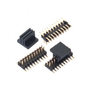 China Customized 1.0mm 2.54mm Female Smt Pin Header Connector 10p Pa9t Male Pcb supplier