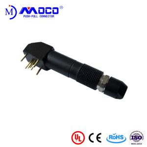 China FGG / EPG Mini Round Shell Connector With Male And Female Elbow Contact supplier