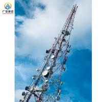 China 34Dbi Antenna Lattice Telecom Tower 30m 50m Horizontal on sale