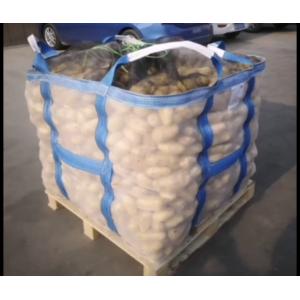 High Tensile Strength Mesh Fabric Ventilated Big Bag 1.5 Tons Packing Firewood