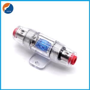 China O parafuso no fusível 4GA automotivo obstrui Inline para o amplificador de potência audio do estéreo do barco do rv supplier