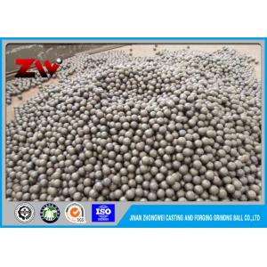 China 40mm 60Mn steel rolling steel balls , Ball Mill forged steel grinding balls supplier