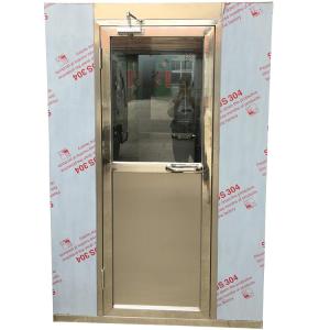 China 1400*1400*2100mm Stainless Steel Air Shower with Electronically Interlocked Door supplier