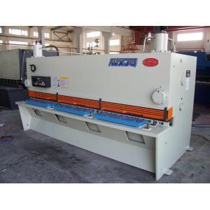 China Hydraulic Cnc Guillotine Shearing Machine In Metal Plate Or Iron Sheet Cutting supplier