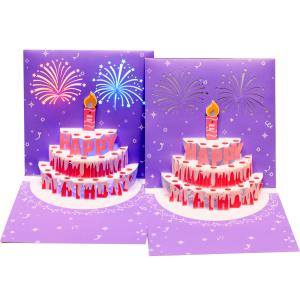 1 Color Print Method Sound Greeting Cards with Built-in Speaker and Music Card Design