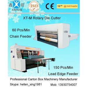 China Electric Digital Rotary Die Cutting Corrugated Carton Box Packaging Machine supplier