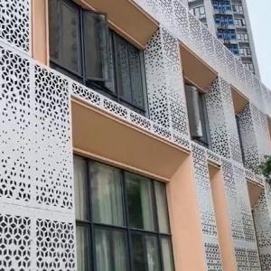 China Aluminum Metal Curtain Wall Architectural Perforated Metal Panels supplier