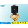 1 / 2 Inch Solenoid Shut Off Valve For Water With IP65 DIN Terminal Coil