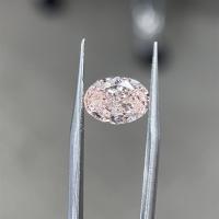 China Fancy Intense Pink Diamond Clarity vs1 diamond Certified Loose Diamond Oval loose diamond on sale