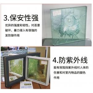CE Curved Bullet Proof Glass Explosion Proof Glass For Building Facade