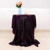 China Plain Polyester Banquet Tablecloth For Wedding Decoration on sale