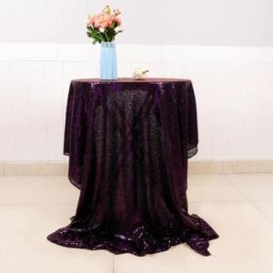 Plain Polyester Banquet Tablecloth For Wedding Decoration
