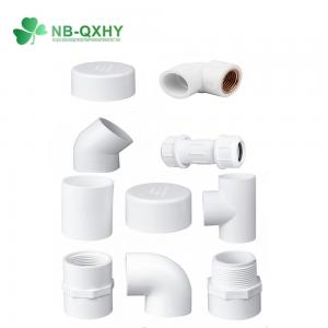 High Thickness Round Head Code 90 Deg Elbow PVC Pipe Fittings in ASTM Standard