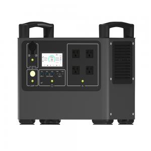 China 2000w Portable Solar Power Station Battery Portable Generator For Outdoor Camping supplier