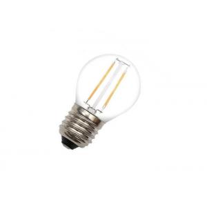 China Warm White Filament LED Bulb 2700K-6500K 4W E14 Lower Power Consumption supplier