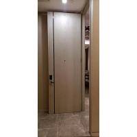 China White Walnut Veneer Door Panel 5 Star Hotel Bedroom Furniture 1000*50*2400mm on sale