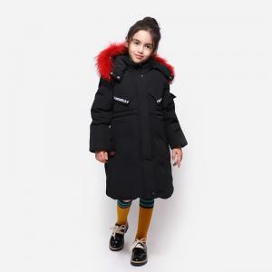 China Clothes Shop Design Hooded Fashion Girls Winter Clothing Real Crane Eider Duck Down Jacket supplier