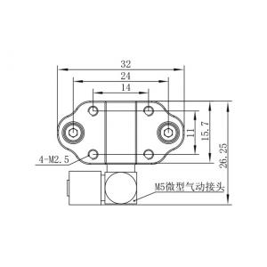 ISO 9001 Non Standard SRT Soft Gripper Single Finger