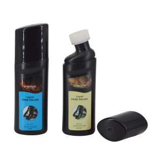 Premium Black Liquid Shoe Polish Instant Shoe Shine Waterproof Nourishing Leather Care