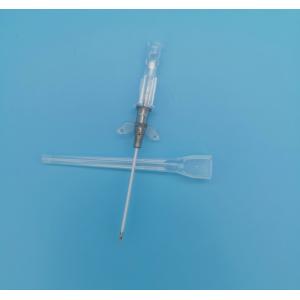 China 24G Yellow Safety I.V.Catheter Cannula With Small Wings CE ISO supplier