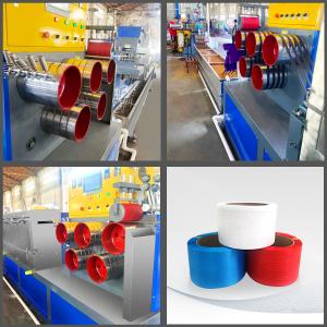 China Polypropylene PP Strap Band Extrusion Line Recycled Pellets Material supplier
