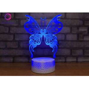 Butterfly Lamps for Girls Bedroom Baby Night Light Butterfly 7 Colors Change with Remote