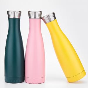 China 350ml - 1000ml Stainless Steel Insulated Bottle Water Transfer Printing Logo Design supplier