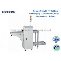 China SMEMA Signal Max 530*460mm 90 Degree Compact PCB Unloader Equipment HS-LD330 on sale