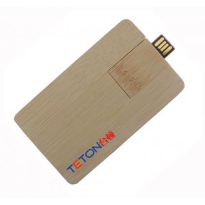 Bulk wood usb flash drive/business card usb for promotional gift