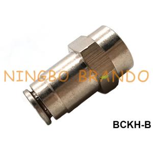 China Conexión de manguera neumática de conexión recta hembra de latón 1/8 1/4 3/8 1/2 supplier