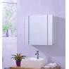 Stainless Steel Backlit Bathroom Mirror Cabinet / Bathroom Wall Cabinet