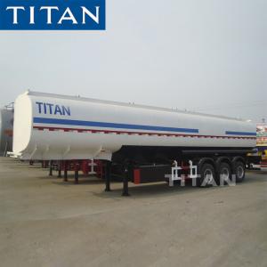 China 3/4 axles 47000/50000 Liter Oil Tanker Semi Trailer water tank trailer Fuel Tank Trailer supplier