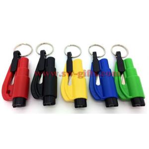 China 3 in 1 Emergency Mini Safety Hammer Auto Car Window Glass Breaker Seat Belt Cutter Rescue Hammer Car Life-saving Escape supplier