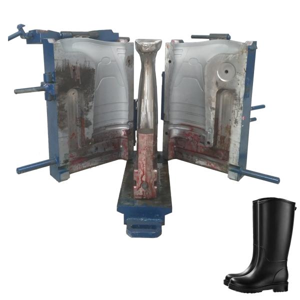 One Color Plastic Shoe Mold PVC Rain Boot Mould For Rain Boot Machine