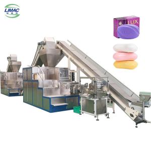 Chemical Industries LIMAC 2000kg/h Automatic Toilet Laundry Solid Soap Making Machine Full Line