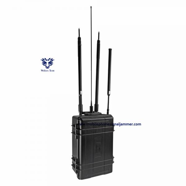 Manpack Backpack Jammer RF Signal Intelligent Wide Frequency Manually Switch