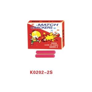 China K0202-2s mactch cracker fireworks wholesale