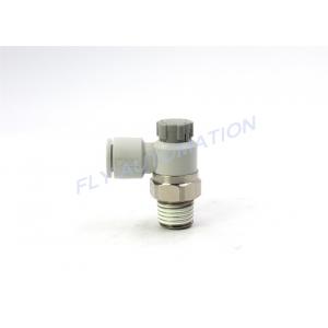 China AS2201F-01-10S Speed Control Valve With One Touch Fitting Elbow Type Lot Of 5 SMC Type supplier