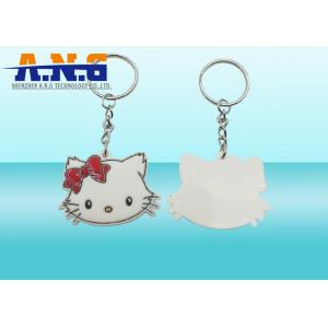 Souvenir plastic rfid key tag , custom 3d proximity key fob soft pvc