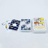 China 100% PVC Playing Cards Waterproof Custom Kids Design And Pattern Durable Deck on sale