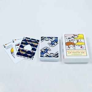 China 100% PVC Playing Cards Waterproof Custom Kids Design And Pattern Durable Deck supplier
