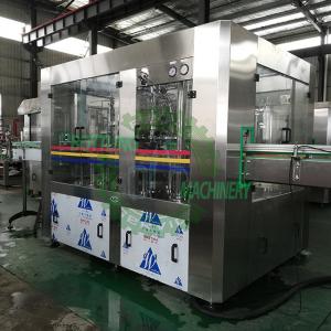 China Auto Carbonated Soft Gas Soda Drink Tin / Aluminum Cans Filling Machine supplier
