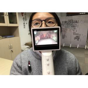 Handheld Throat Endscope Digital Laryngoscope Micro SD Card With 3.5 Inch LCD Screen