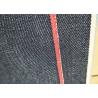 China Upholstery Selvedge Denim Fabric Indigo Color Red Line W95113A 11oz 70*42 Density wholesale