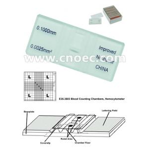China Hemocytometer Microscope Accessories E35.3503 , Blood Counting Chambers wholesale