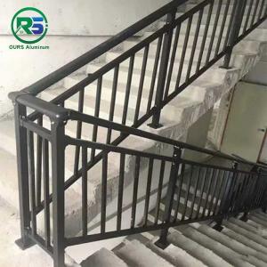 Outdoor Steps Exterior Aluminum Stair Railing Handrail Adjustable 1500 Mm 1800 Mm