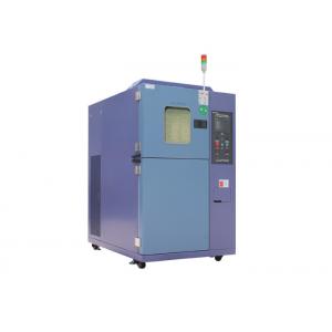 Two Zone Temperature Testing Equipment Environmental Interior Stainless Steel Plate