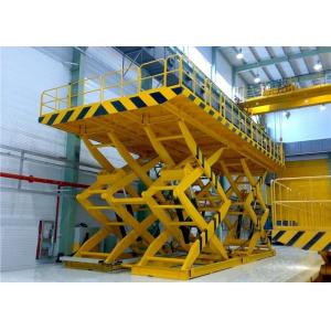 1000kg To 3000kg Stable Hydraulic Scissor Lift In Factory Production Lines
