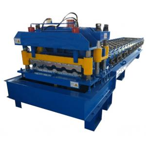 Hydraulic Cutting ​Glazed Tile Roll Forming Machine 1.5-3m/Min Single Phase